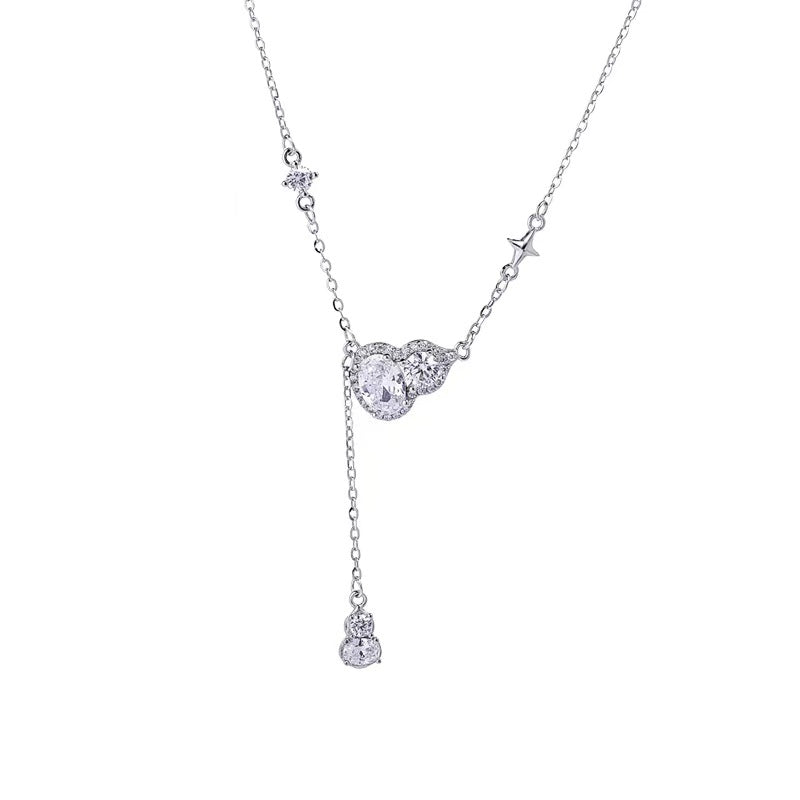 Double Blessing Gourd Serenity Necklace