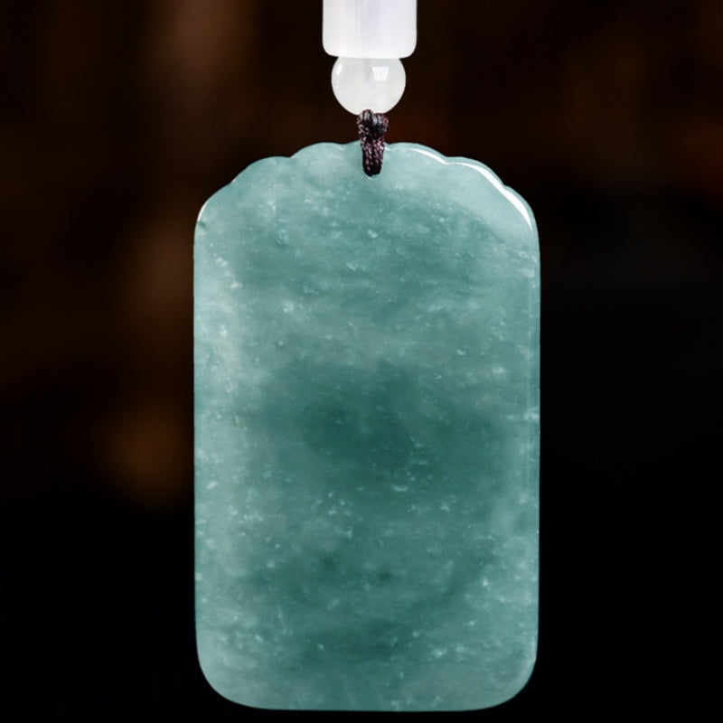 The Guardian of Fortune: Natural Jade Pixiu Prosperity Pendant-Wealth. Protection & Good Fortune