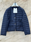 26S Braided Trim Short Down Jacket