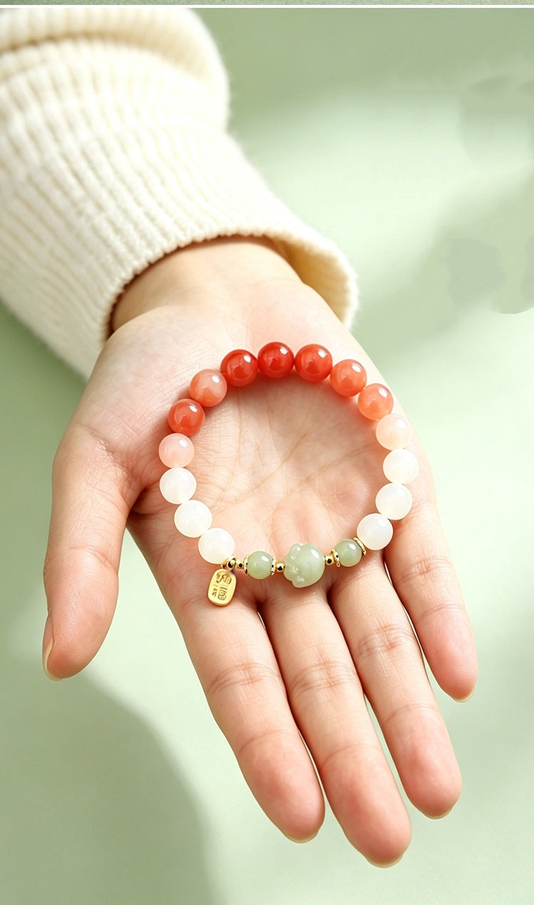 Jade Rabbit Bracelet-Grace and Good Fortune
