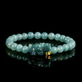 The Prosperous Dragon Turtle Jade Bracelet-18K Gold-Plated Wealth Bead for Protection & Steady Prosperity