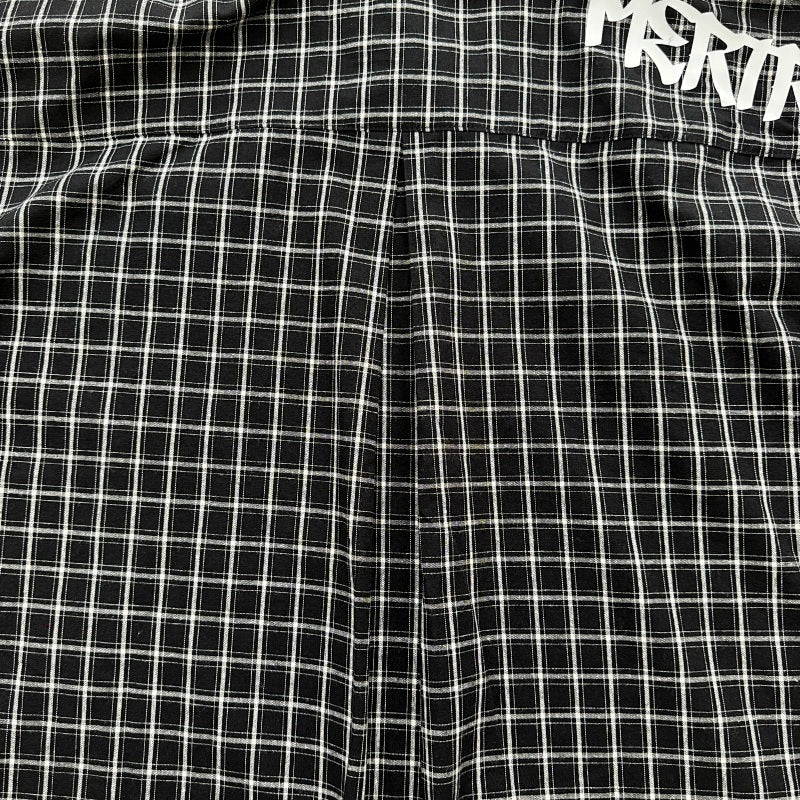 Mertra Plaid Shirt - Black