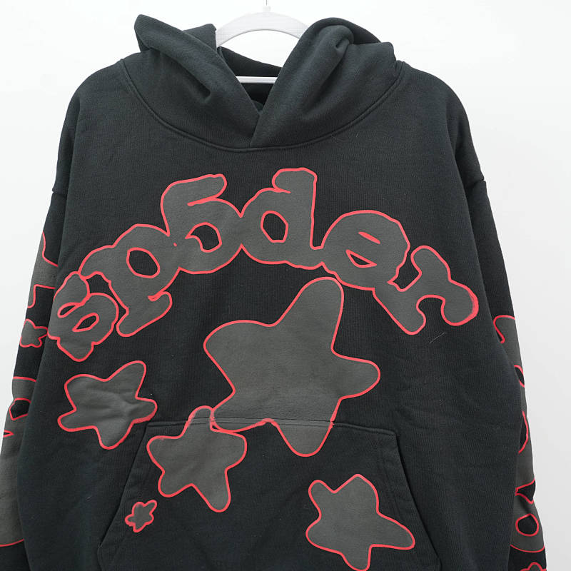 Sp5Der Beluga Outline Hoodie