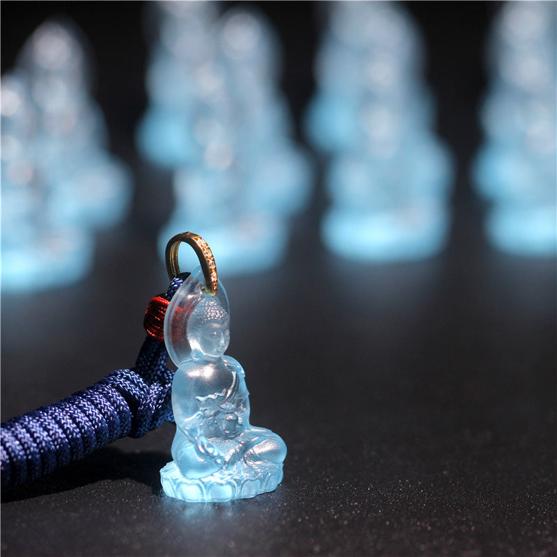 Radiant Liuli Shakyamuni Buddha Pendant ¨C Peace. Blessings & Inner Illumination