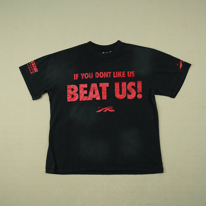 Hellstar Beat Us! T-Shirt Red/Black