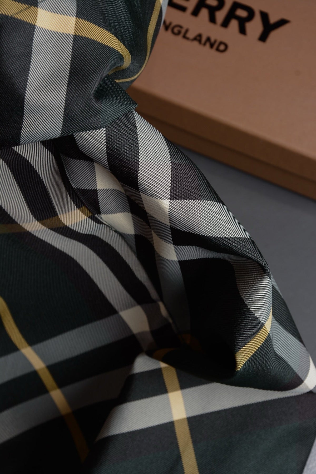 Checked Twill Jacket