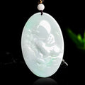 Rabbit Gazing at the Moon Jadeite Pendant – Hope. Serenity & New Beginnings
