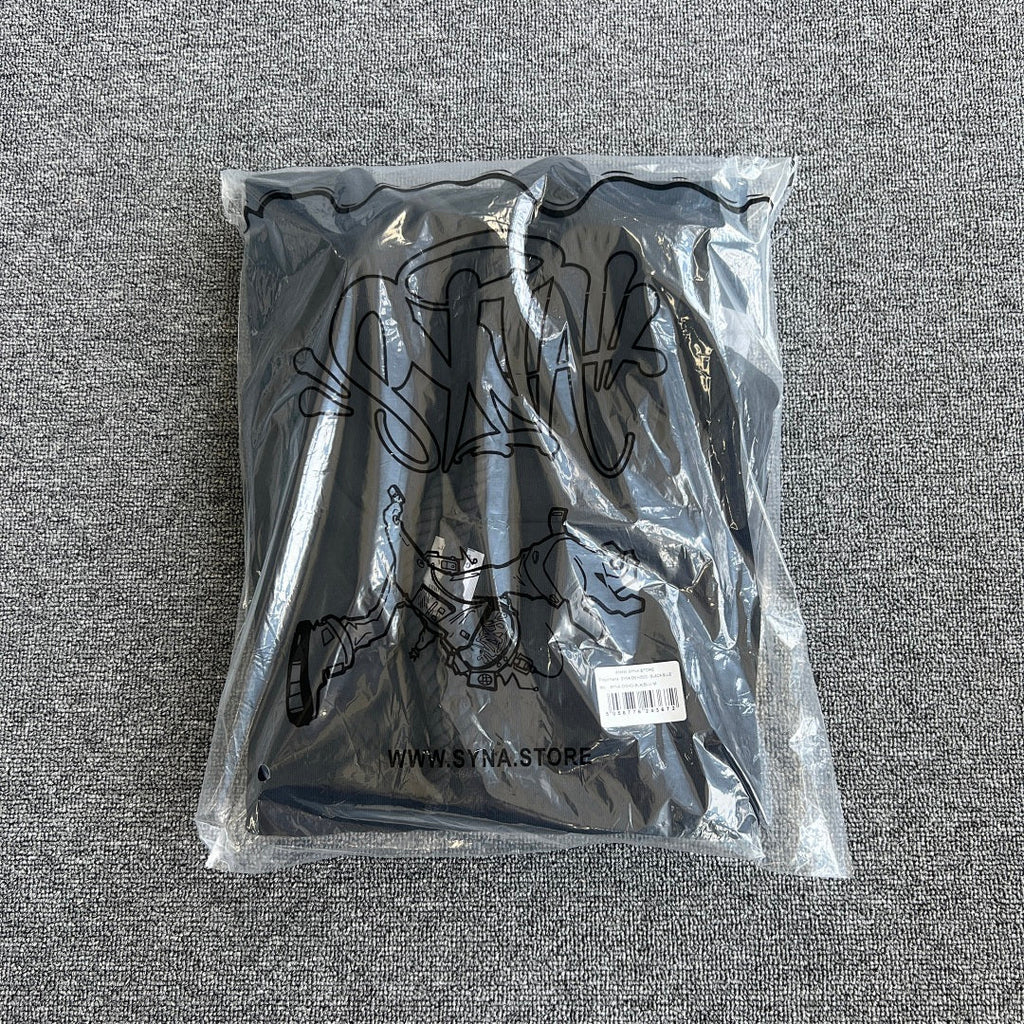 Hoodie Set Black Blue
