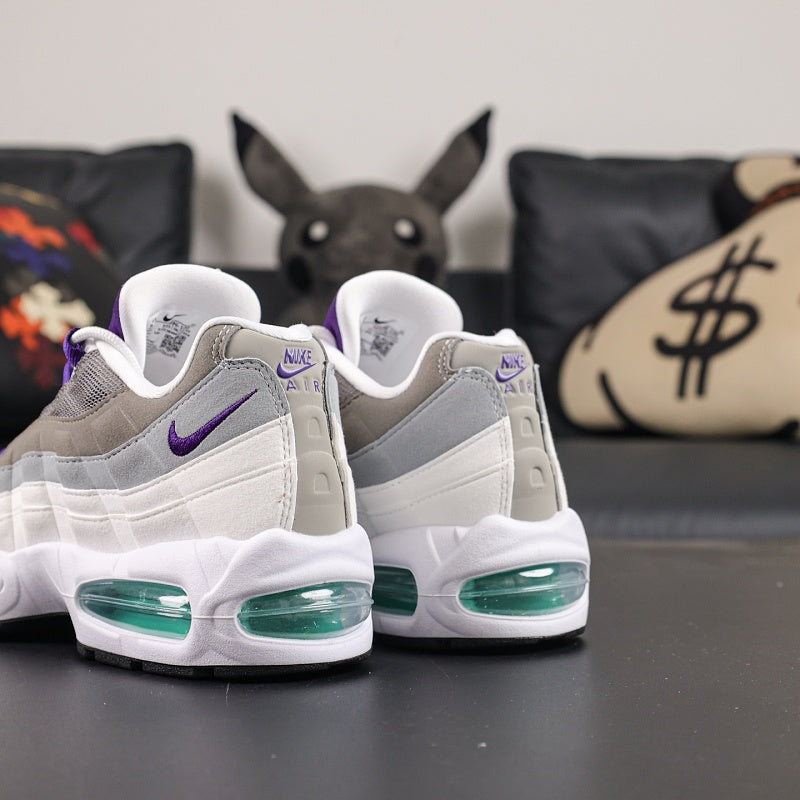 Nike Air Max 95 - White/Court Purple/Crystal Mint