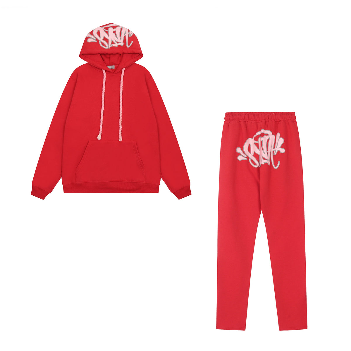 Syna World Graffiti Tracksuit Set (Red)