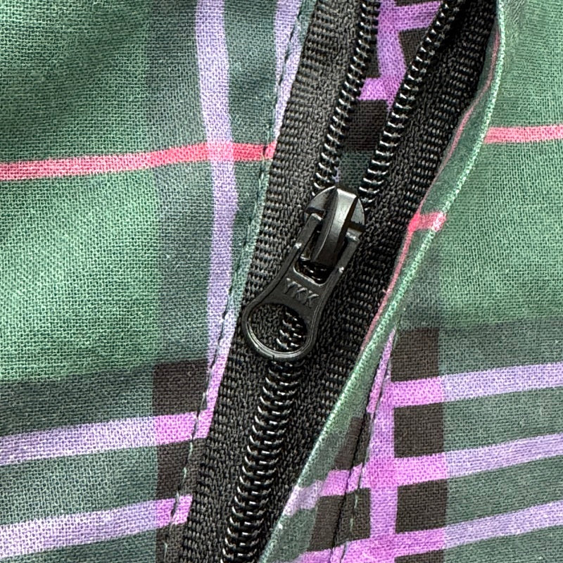 Mertra Tartan Jacket - Green