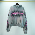 Hellstar Future Flame Hoodie Grey