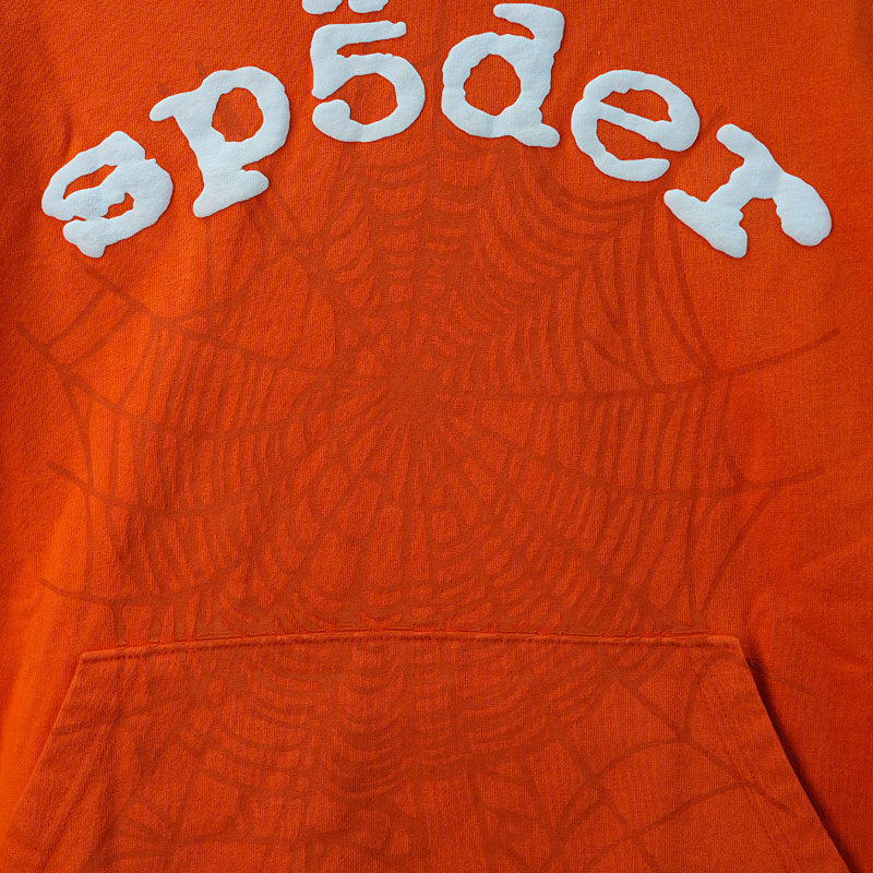 Sp5der Legacy Hoodie Orange