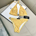 Logo Halter Bikini Set