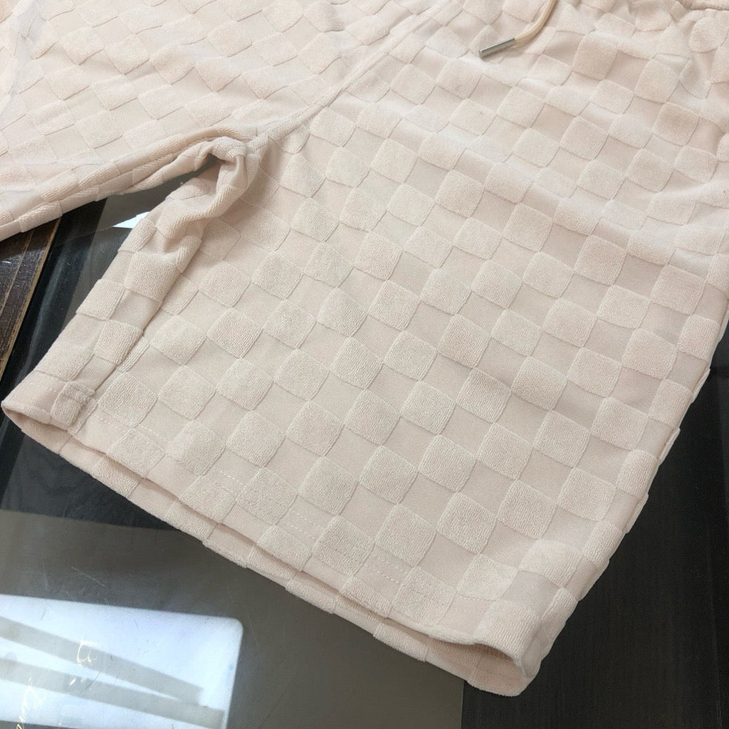 Monogram Embossed Shorts