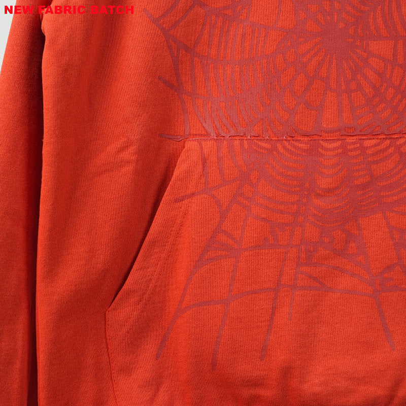 Sp5Der Websuit Hoodie Orange