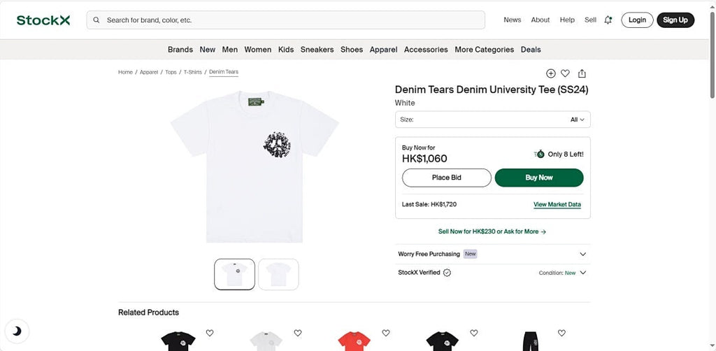 Denim Tears Tee
