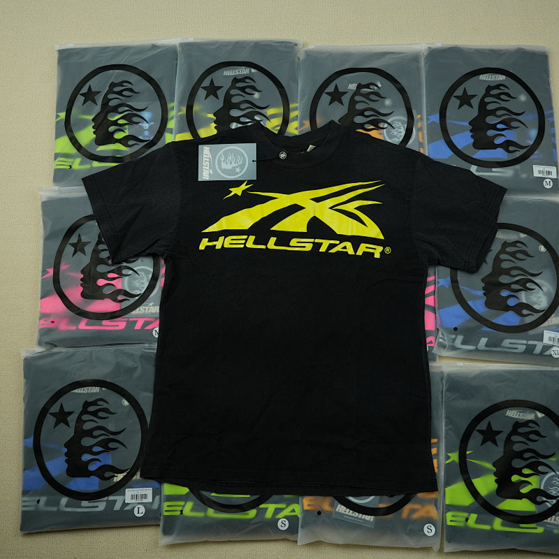 Hellstar Sport Logo T-Shirt Black
