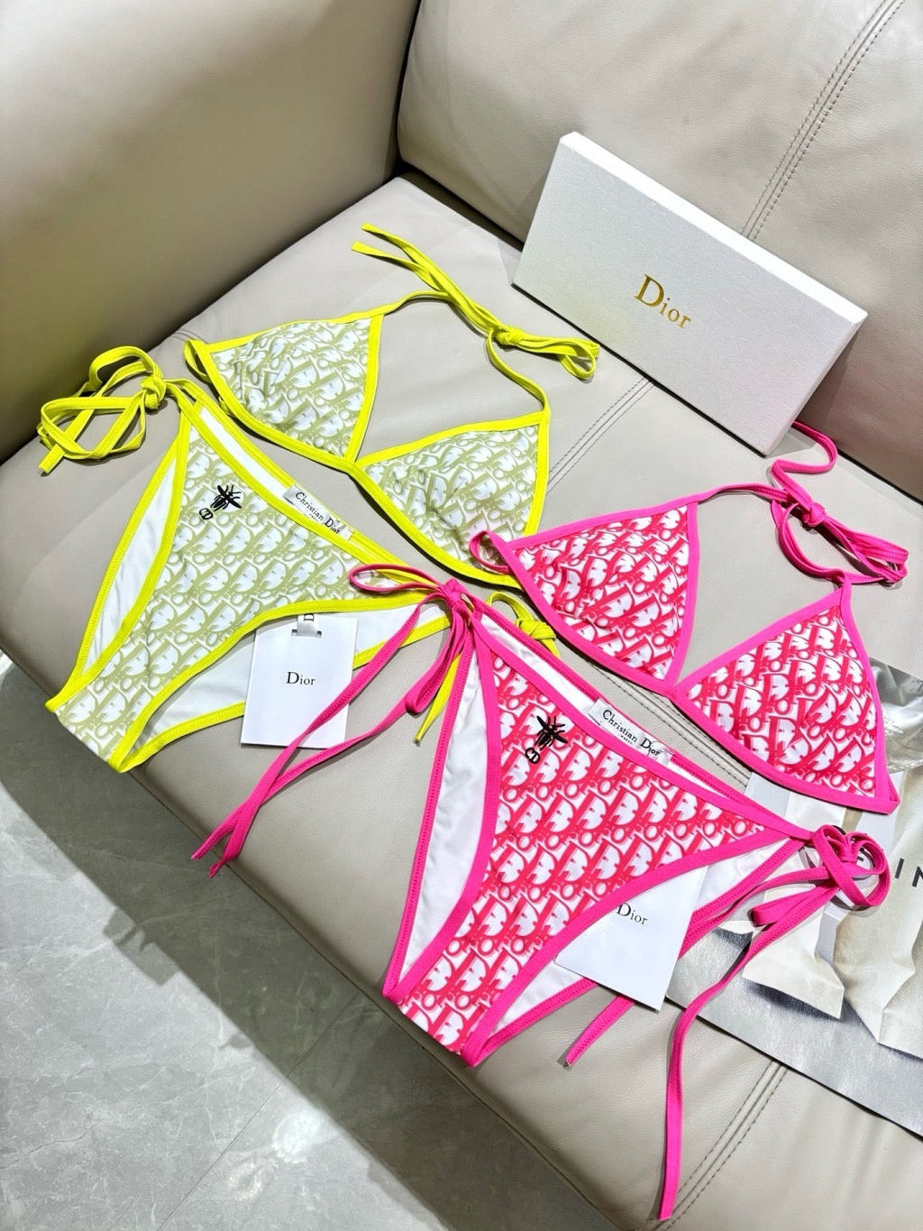 Oblique Bikini Set