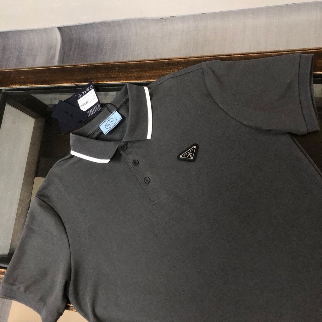 Triangle Logo Polo Shirt