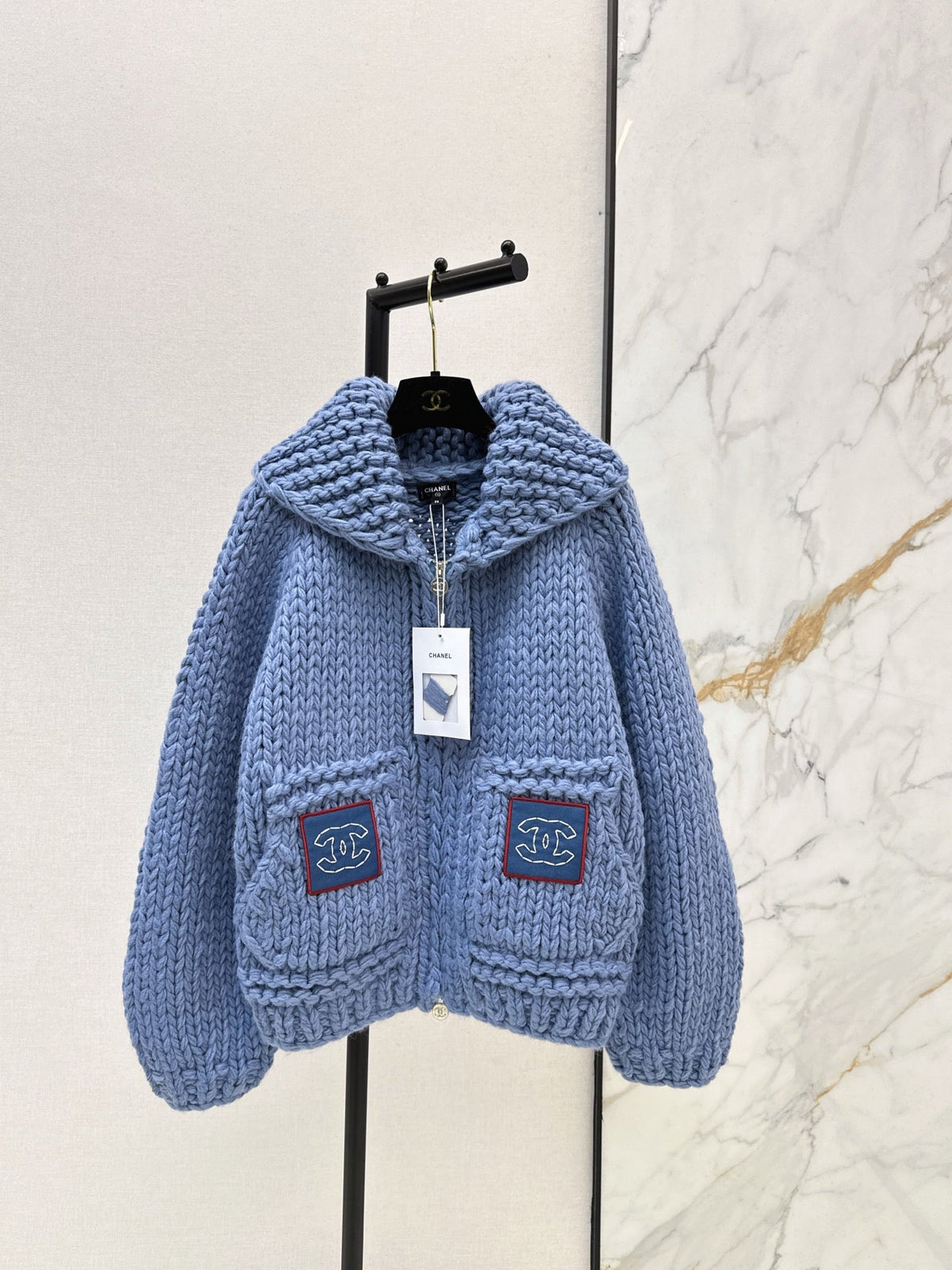 26S Knit Zipped Cardigan