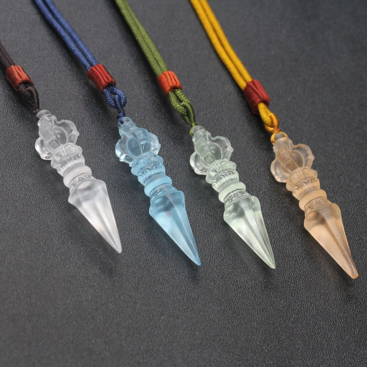 Vajra Phurba Liuli Pendant ¨C Protection. Clarity & Spiritual Strength