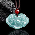 Ruyi Jade Pendant-Auspicious Fortune