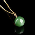 Natural Jadeite Pendant Necklace-Harmony and Balance
