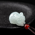 Fortune Blessing Zodiac Pig Jade Pendant– Symbol of Abundance & Joy