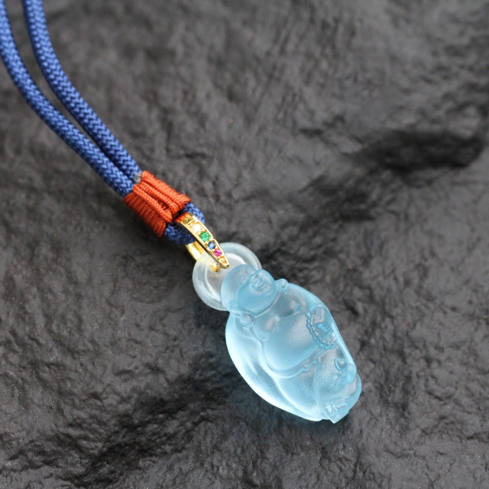 Maitreya Liuli Pendant-Joy Contentment & Inner Abundance