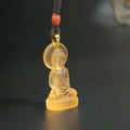 Liuli Shakyamuni Buddha Pendant¨CSpiritual Protection