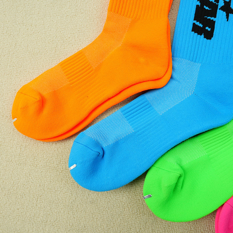 Hellstar Logo Socks (4 Pack) Neon
