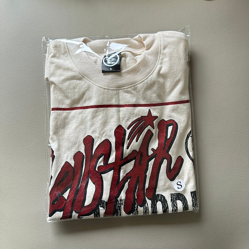 Hellstar Records T-Shirt Off-White