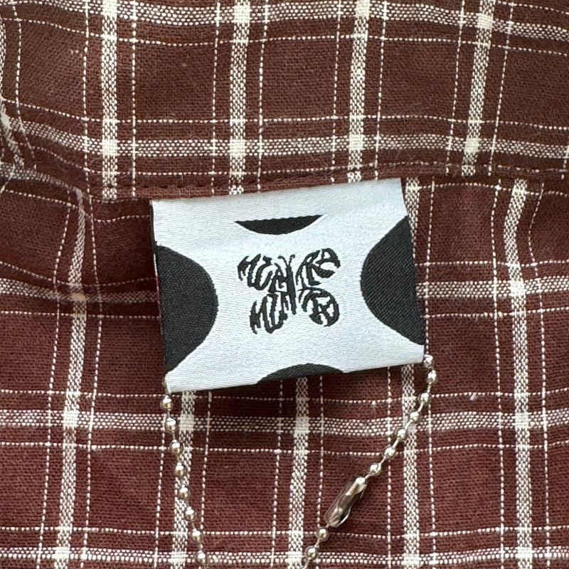 Mertra Plaid Shirt - Brown