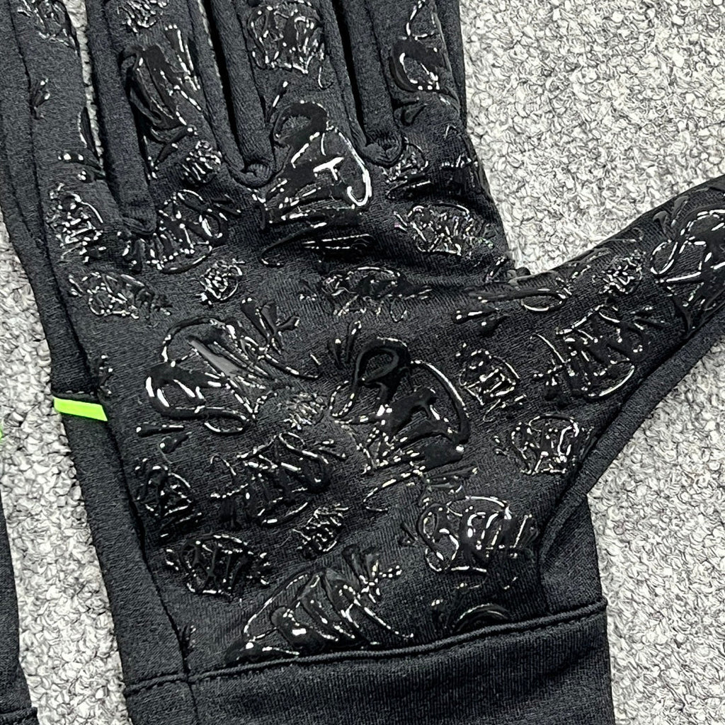 Gloves Black Green