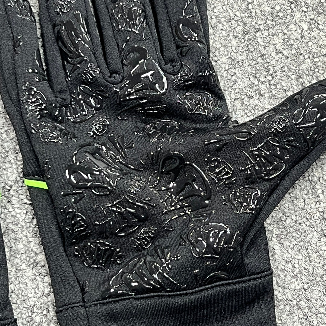 Gloves Black Green