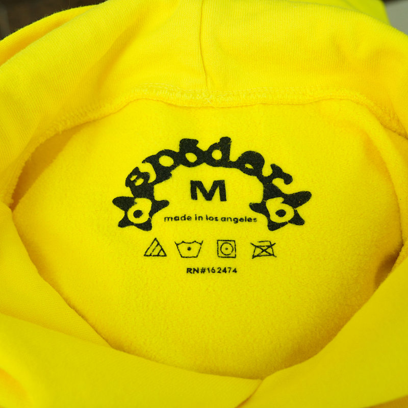 Sp5der Legacy Hoodie Yellow