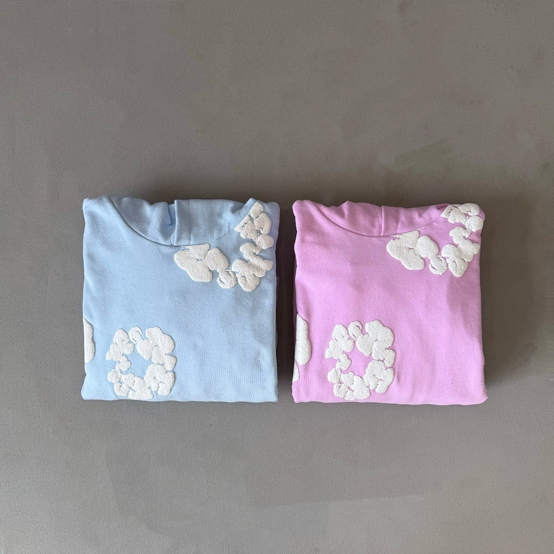 Denim Tears The Cotton Wreath Powder Hoodie