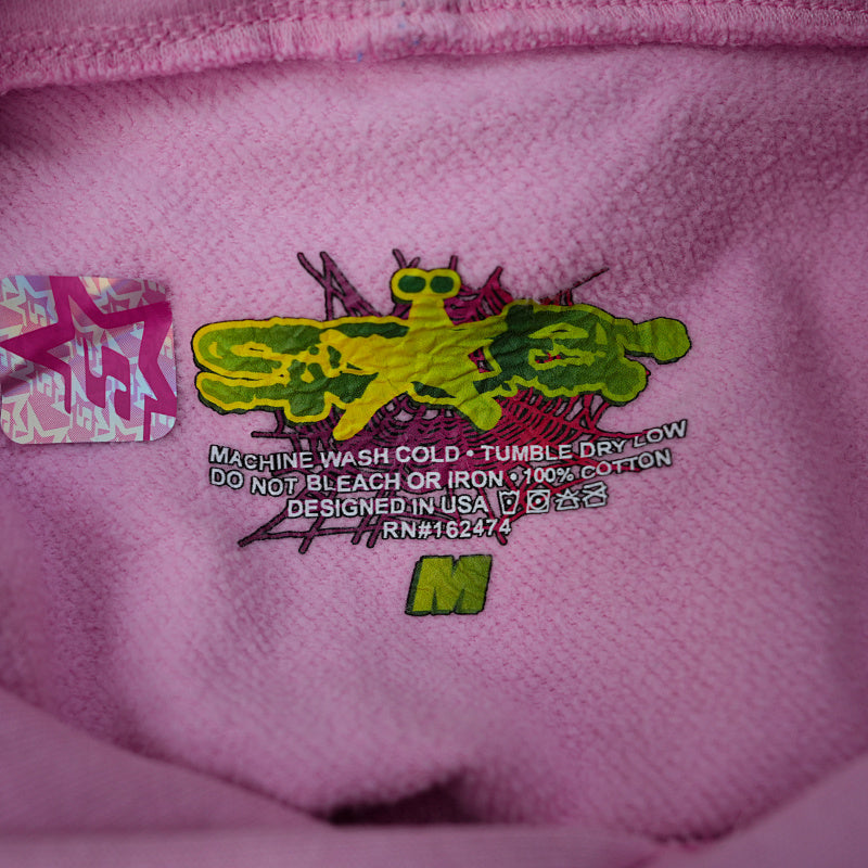 Sp5der Atlanta Hoodie Pink