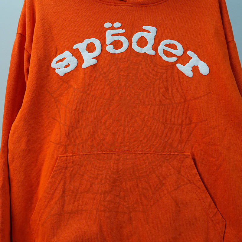 Sp5der Legacy Hoodie Orange