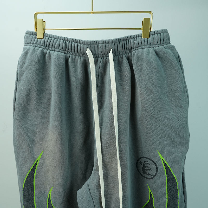 Hellstar Future Fames Sweatpants Grey/Green