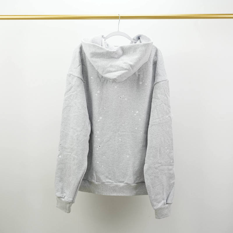 Sp5Der Atlanta Full Zip Hoodie Heather Grey