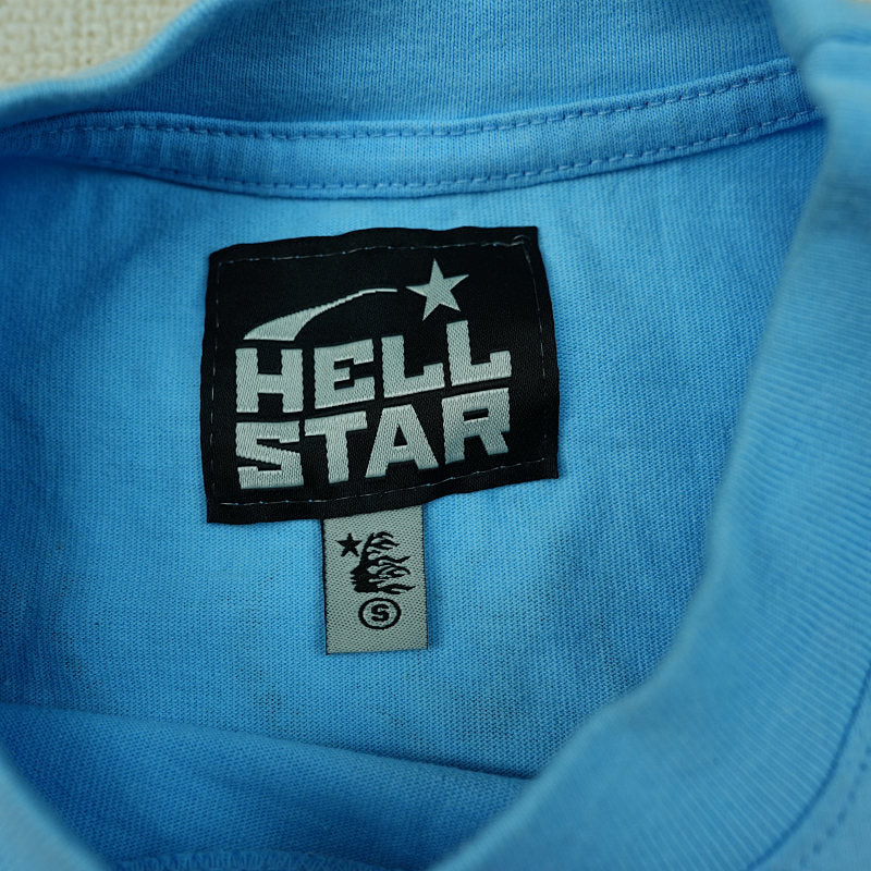 Hellstar Neuron Tour T-Shirt Light Blue