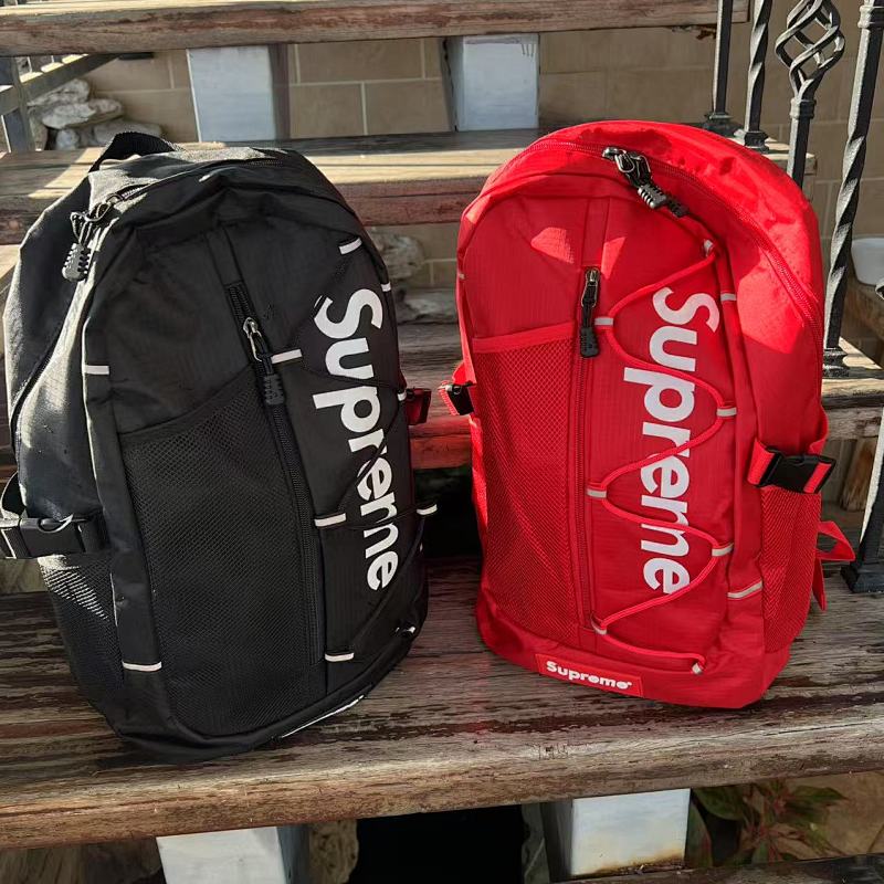 Supreme Logo Reflective Backpack