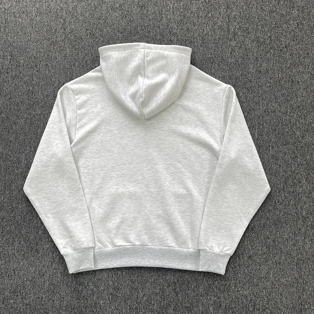 Zip Hoodie White