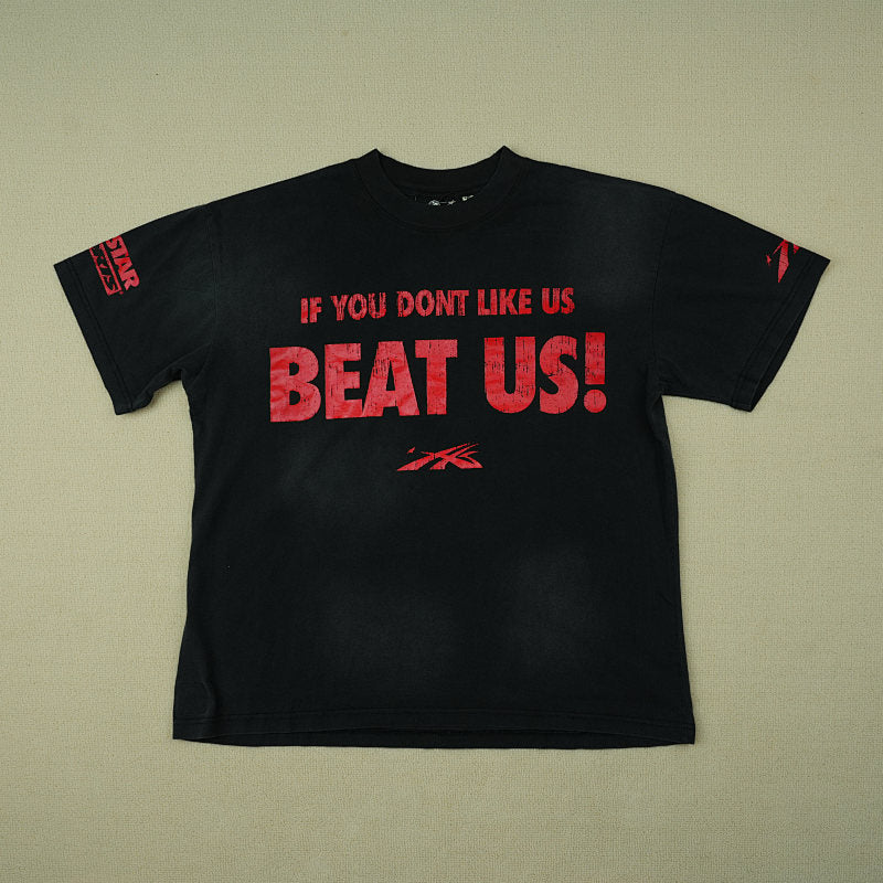 Hellstar Beat Us! T-Shirt Red/Black