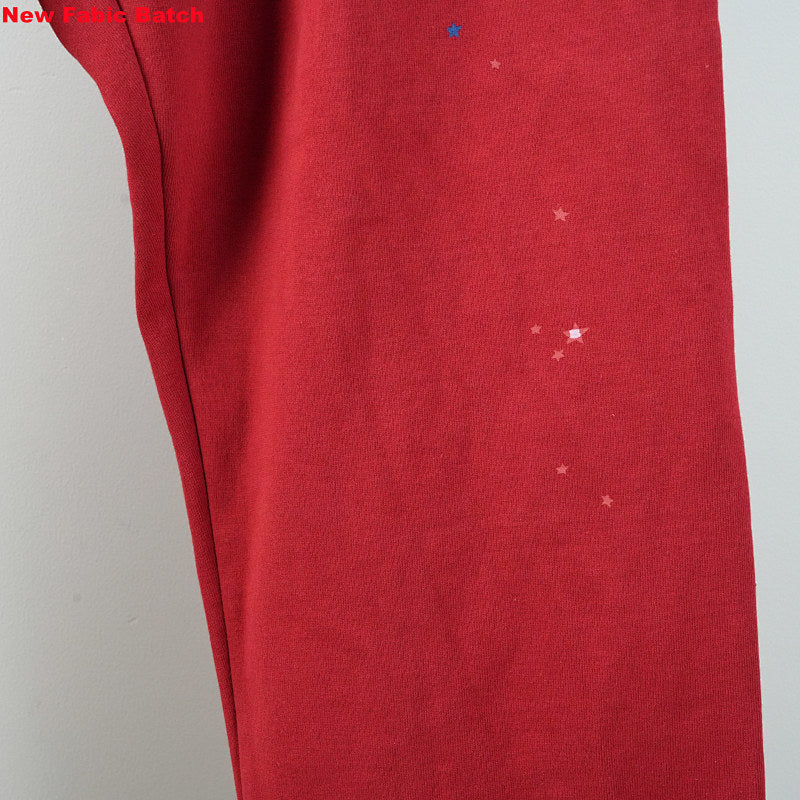 Sp5Der Worldwide Red Angel Number 555 Sweatpants