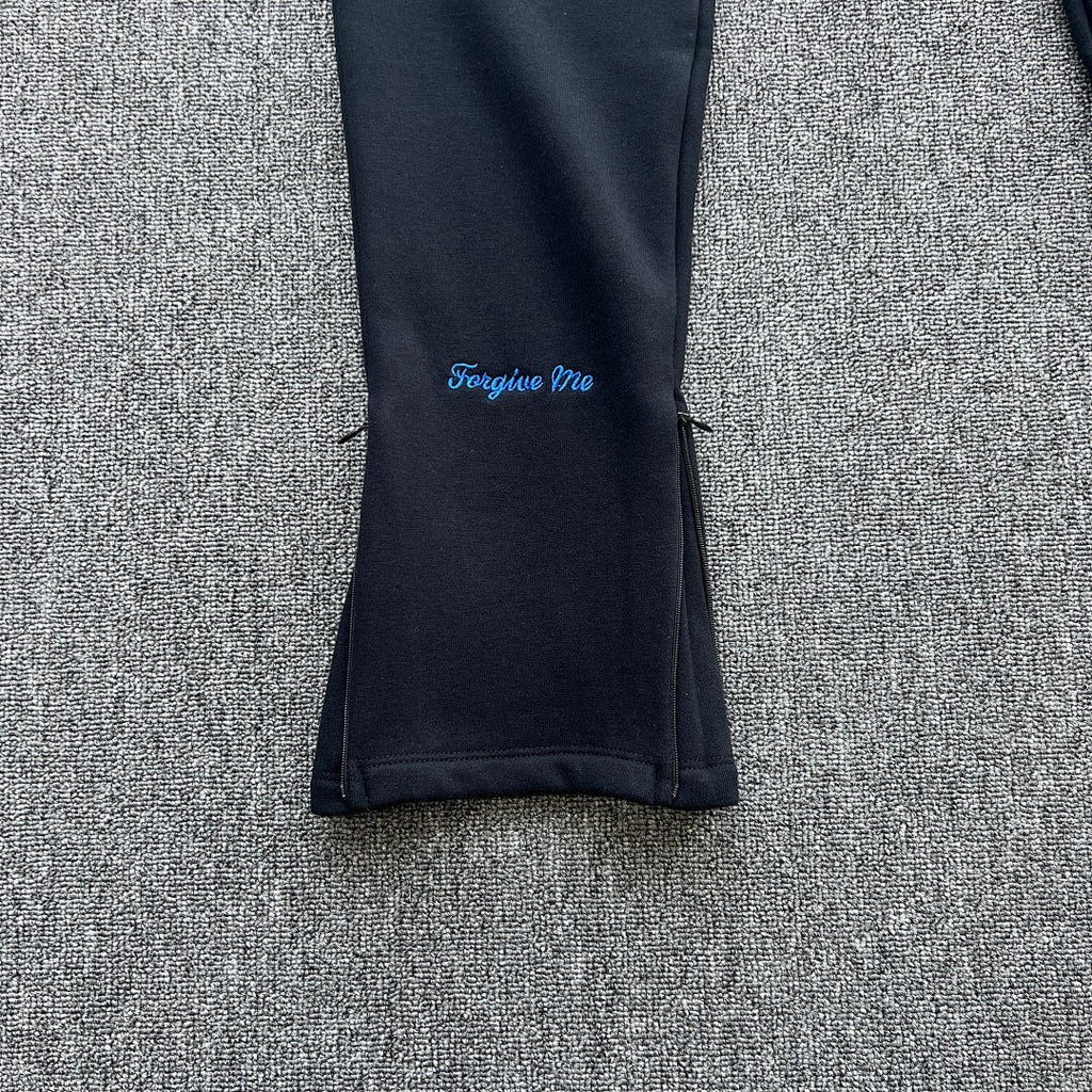 Hoodie Set Black Blue