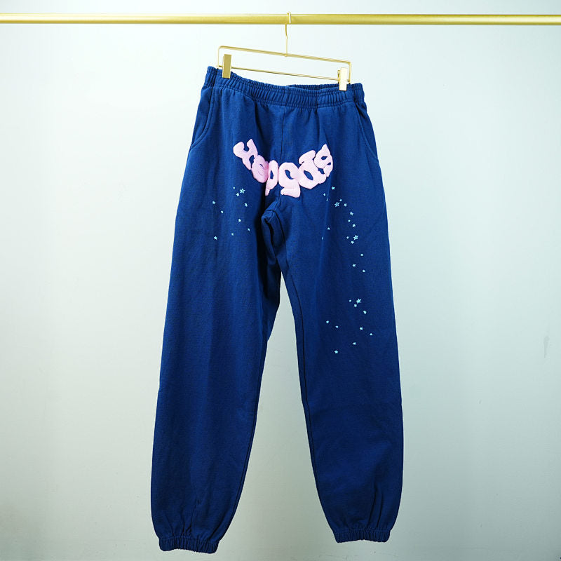 Sp5der OG Web Sweatpants Navy