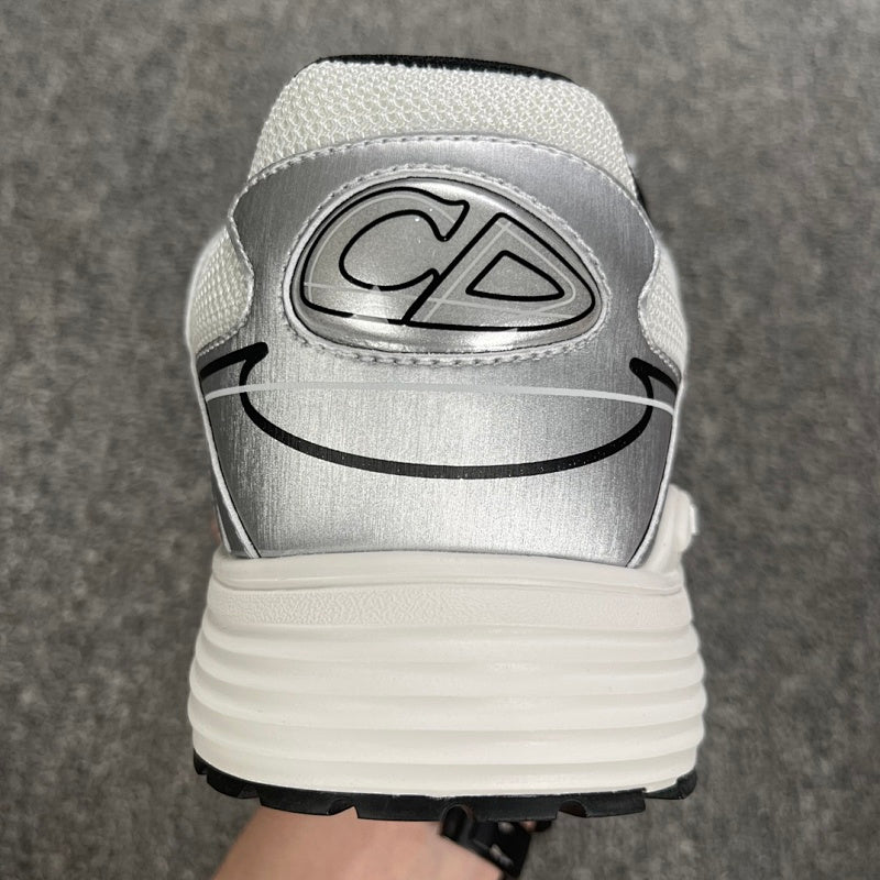 Dior B30 Sneaker — Silver Black
